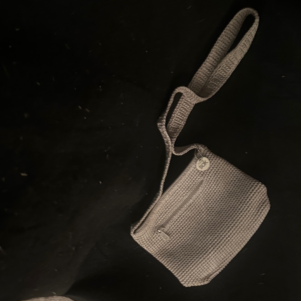 The Sak Gray Woven Clutch